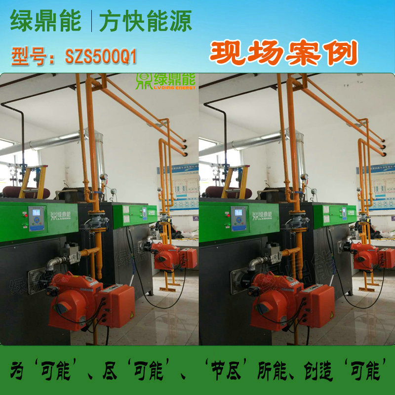 工廠加工用天然氣蒸汽鍋爐 0.5噸臥式全自動燃氣蒸汽發生器