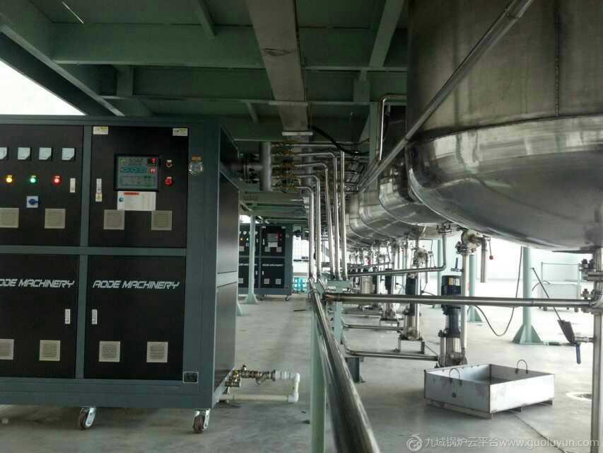 化工反應釜控溫電加熱導熱油爐 反應釜冷熱系統模溫機