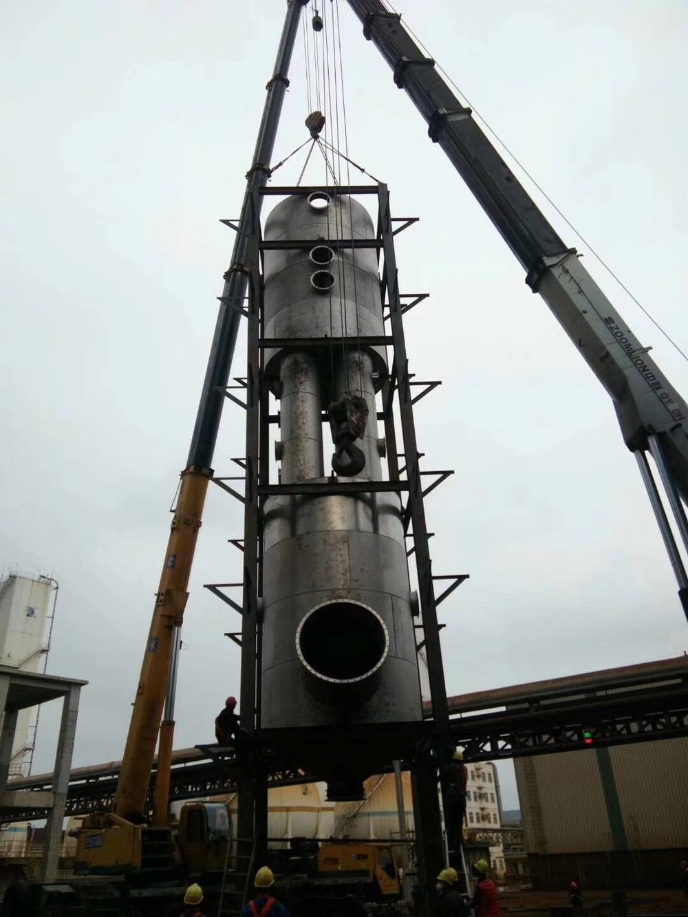 煙化爐氣動乳化脫硫塔脫硫、脫硝、除塵、消白一體化